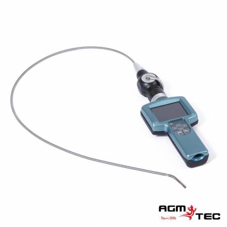 Automobile et poids lourd, inspection par caméra endoscopique